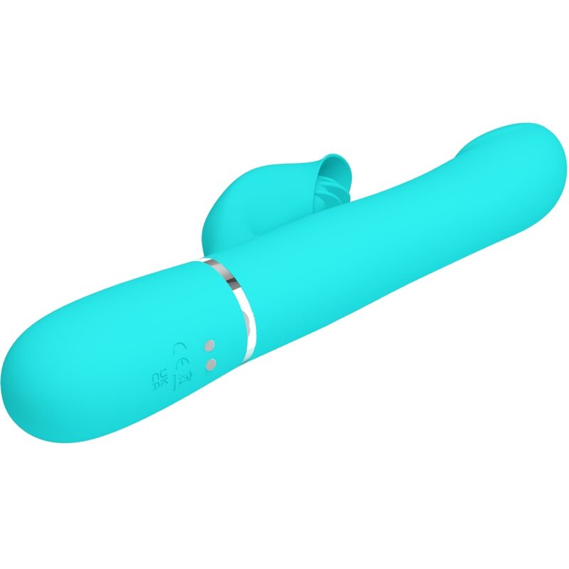 Pretty Love – Vibromasseur Rabbit Coale Multifonction 4 en 1 Violetdre