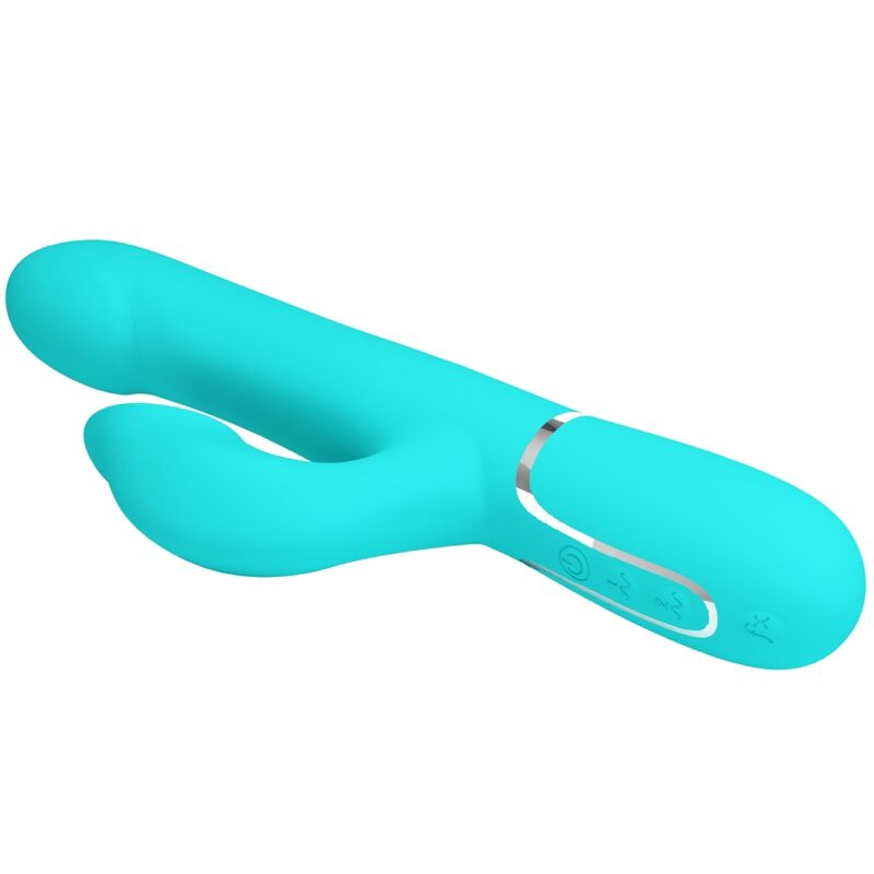 Pretty Love – Vibromasseur Rabbit Coale Multifonction 4 en 1 Violetdre