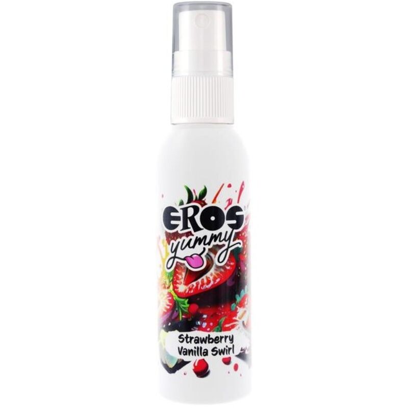 Eros – Spray Corporel Vanille / Fraise Yummy – 50 ml