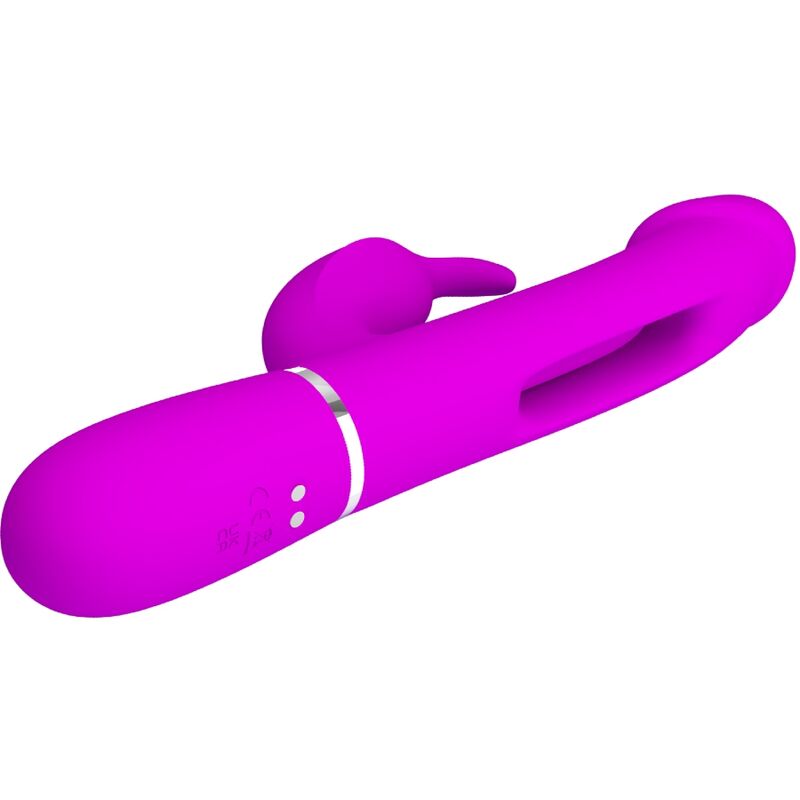 Pretty Love – Stimulateur Rabbit Multifonction 3 en 1 Dejon Fuchsia