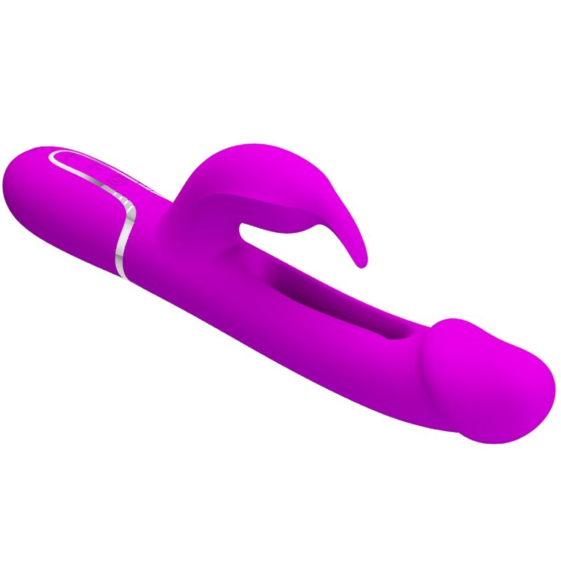 Pretty Love – Stimulateur Rabbit Multifonction 3 en 1 Dejon Fuchsia