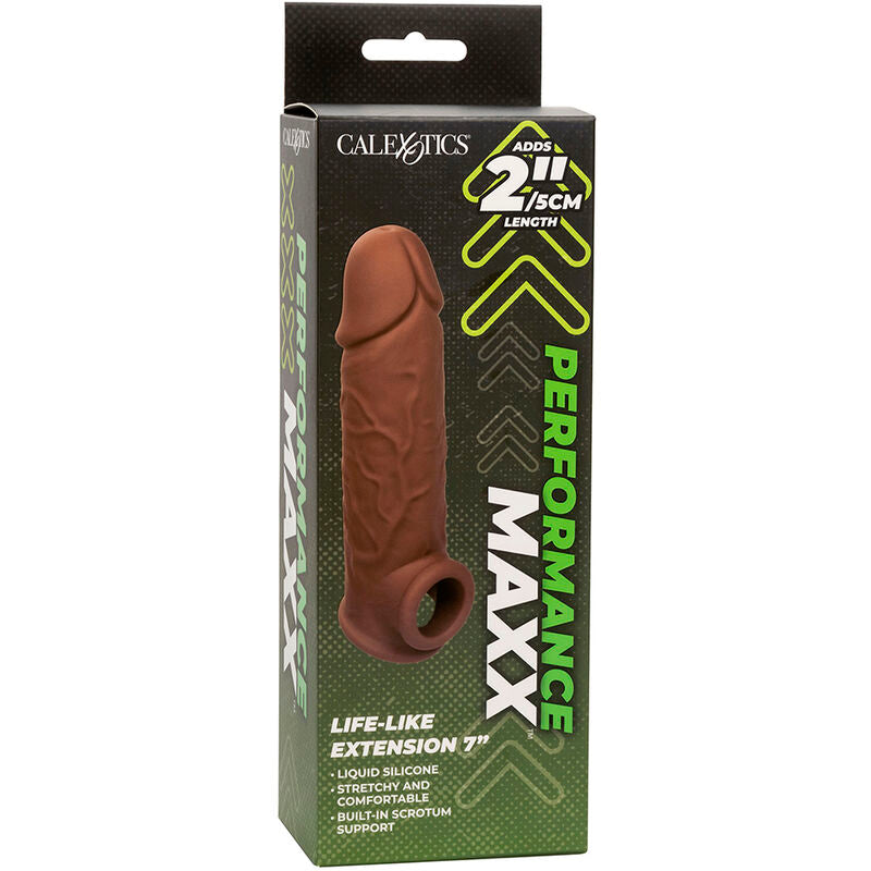 CALEXOTICS - EXTENSION PERFORMANCE MAXX LIFE-LIKE 7 PEAU MARRON