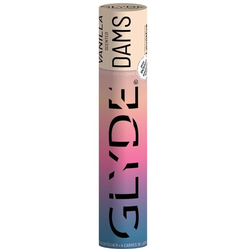 Sheer Glyde – Digues Buccales en Latex Saveur Vanille - 4 unités