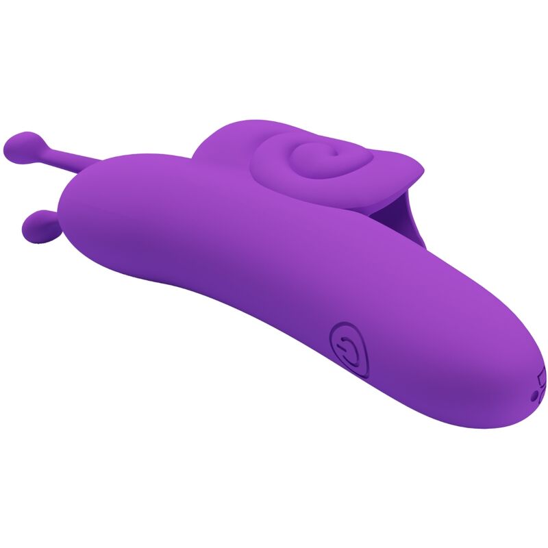 Pretty love - snail puissant stimulateur de doigts violet