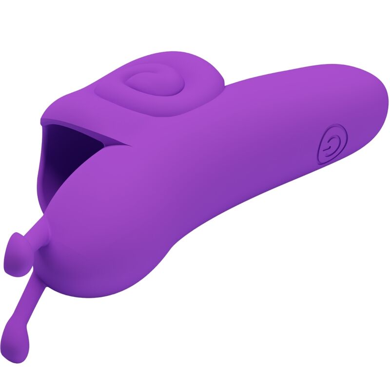 Pretty love - snail puissant stimulateur de doigts violet