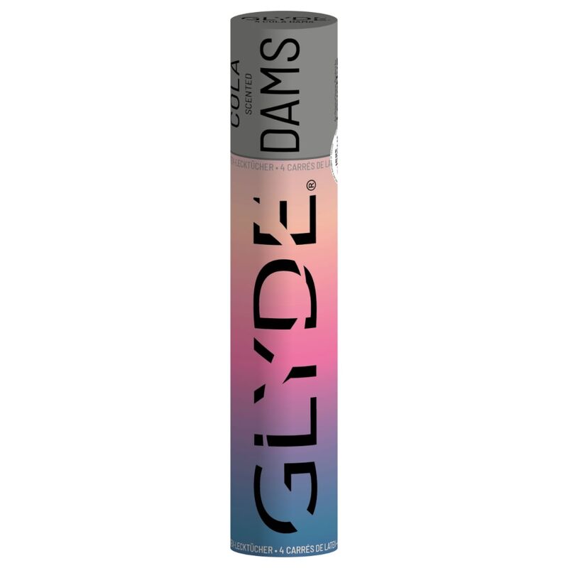 Sheer Glyde – Digues Buccales en Latex Saveur Coca - 4 unités