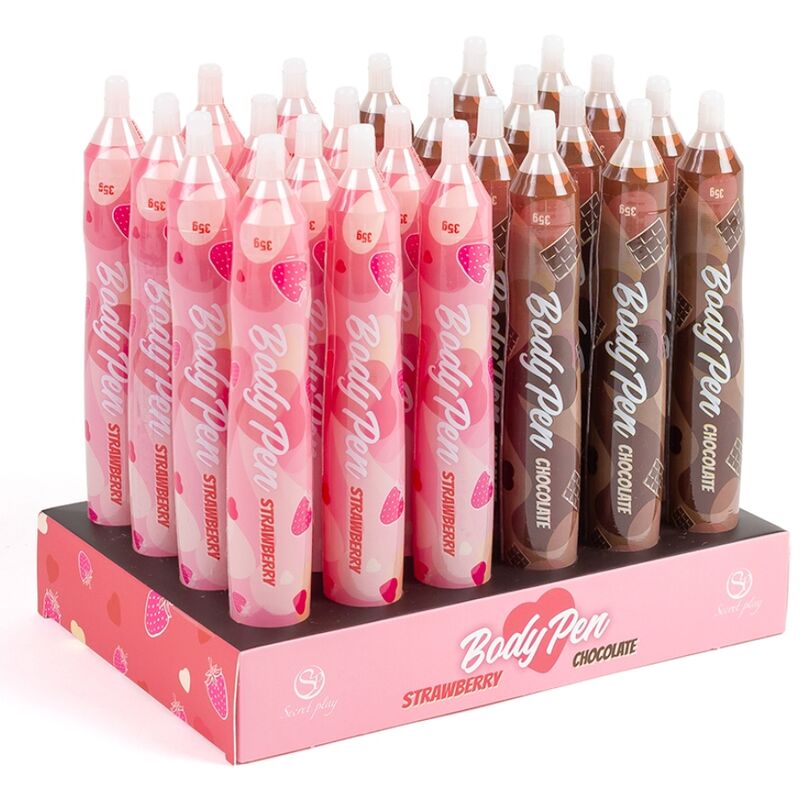 Secret Play - Stylo Peinture Comestible saveur Fraise