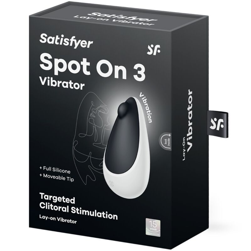 Satisfyer - spot on 3 stimulateur clitoral noir