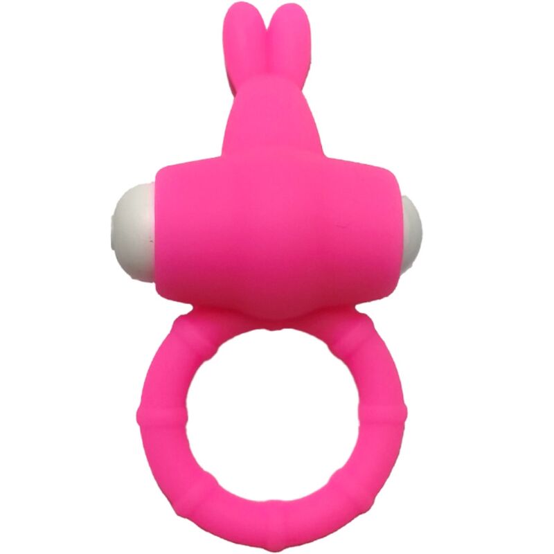 ARMONY - MS BUNNY ANNEAU VIBRATEUR SILICONE ROSE