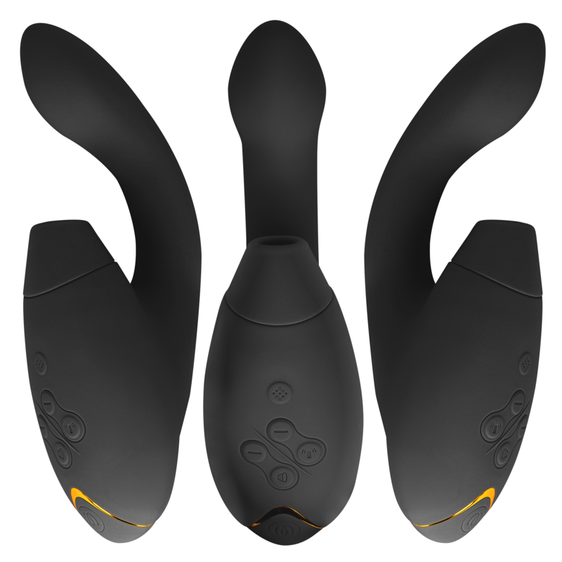 Womanizer - Duo 2 Double Stimulation du Clitoris | Noir