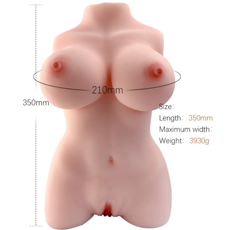 Armony - modèle réaliste de torse féminin 3