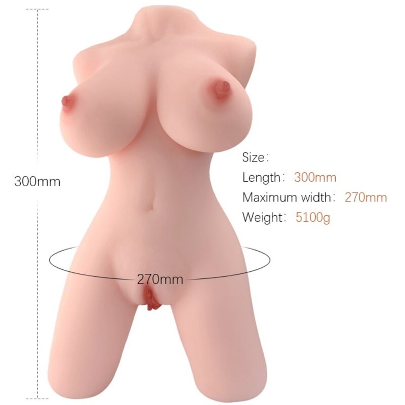 Armony - modèle réaliste de torse féminin 5