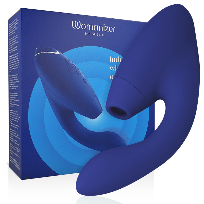 Womanizer - Duo 2 Double Stimulation du Clitoris | Bleu
