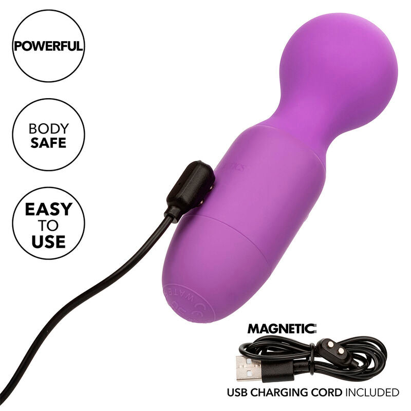 CALEXOTICS - FIRST TIME MASSEUR RECHARGEABLE 10 VIBRATIONS VIOLET