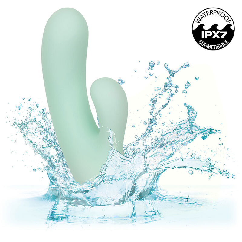 CALEXOTICS - PACIFICA FIJI VIBRATEUR & ESTIMULATEUR POINT G 10 VIBRATIONS AQUA