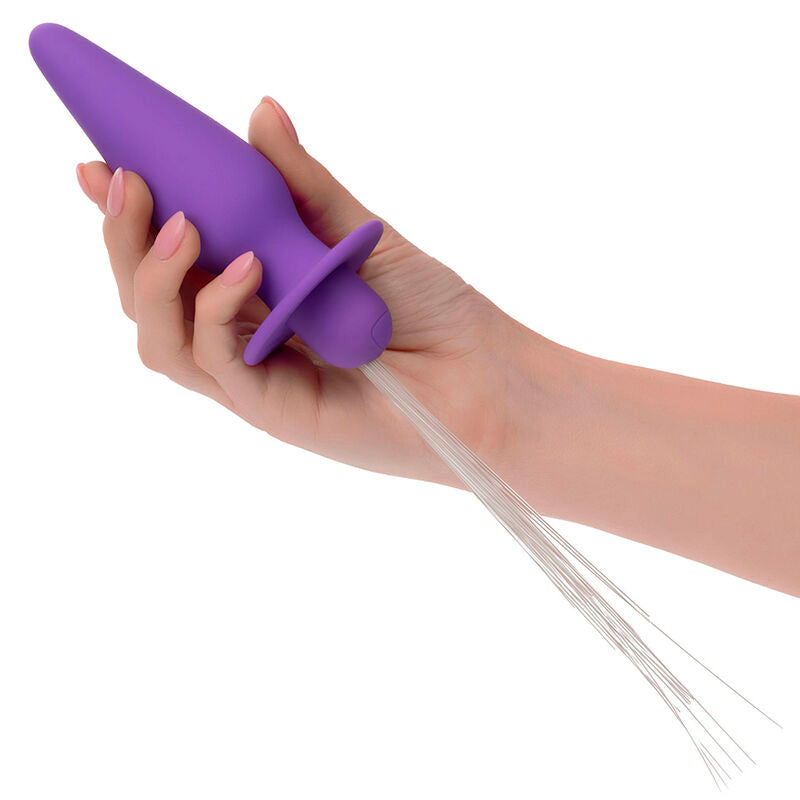 CALEXOTICS - SOUTHERN LIGHTS LIGHT UP PLUG ANAL10 VIBRATIONS SILICONE VIOLET