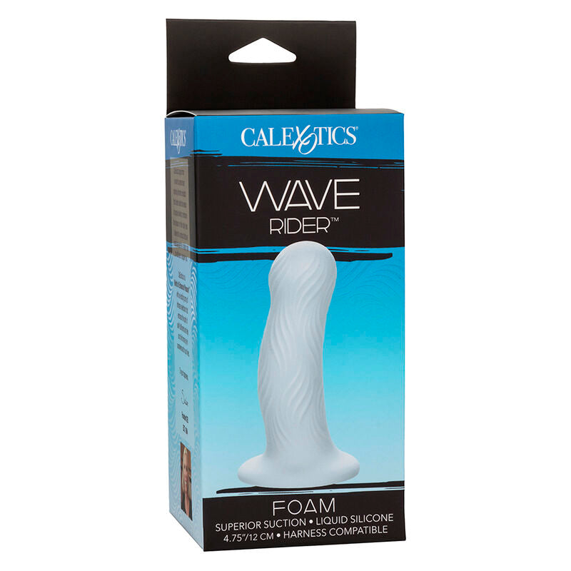 CALEXOTICS - WAVE RIDER PLUG ANAL EN MOUSSE BLEU