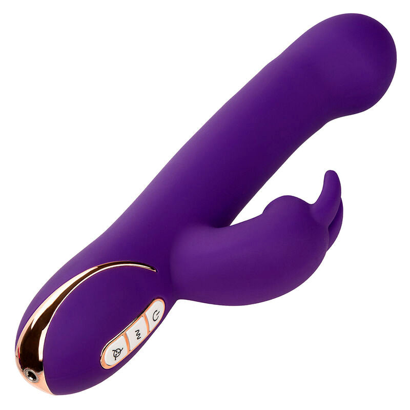 CALEXOTICS - JACK RABBIT VIBRATEUR & STIMULATEUR 7 MODES DE VIBRATIONS ET SUCCIONS BLEU