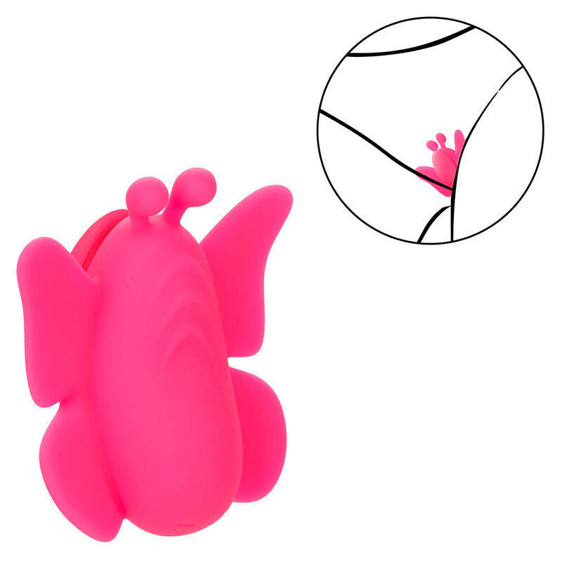 Calexotics - neon vibes flutter vibe stimulateur 10 vibrations rose