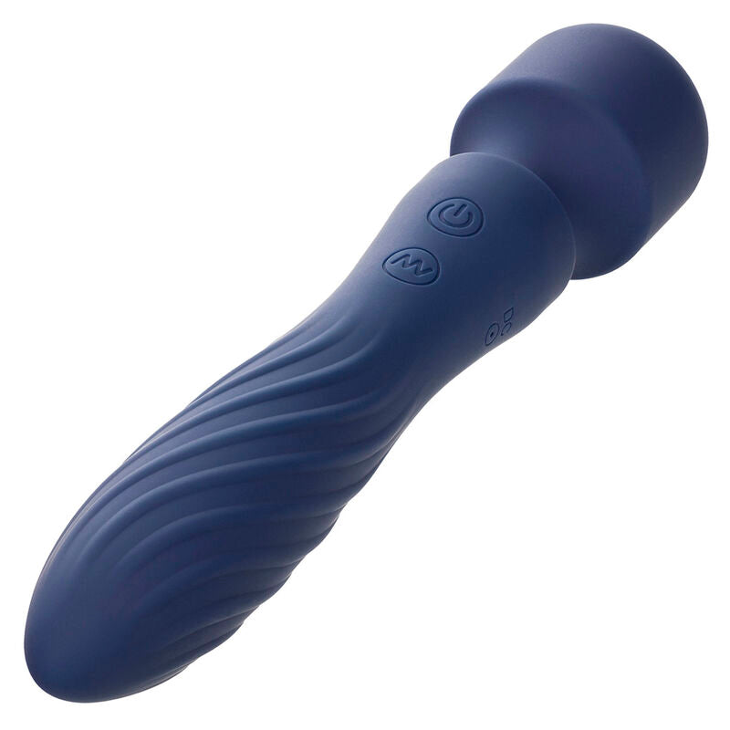 CALEXOTICS - CHARISMA MYSTIQUE MASSEUR DOUBLE MOTEURS 12 FONCTIONS 20,5 CM X 4,5 CM VIOLET