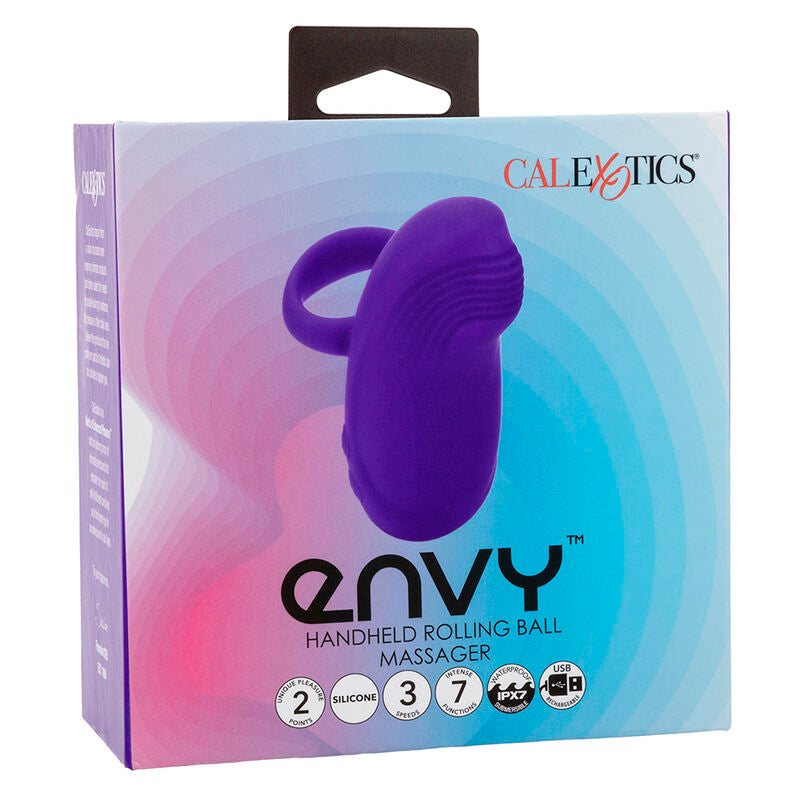 CALEXOTICS - ENVY MASSEUR À BILLE PORTABLE 7 VIBRATIONS VIOLET