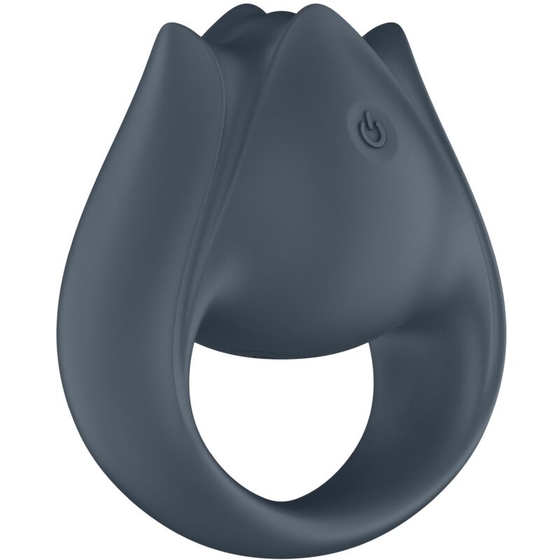 Satisfyer - perfect pair 2 multivibrateur 2 en 1 anneau pénis et stimulateur de doigts gris