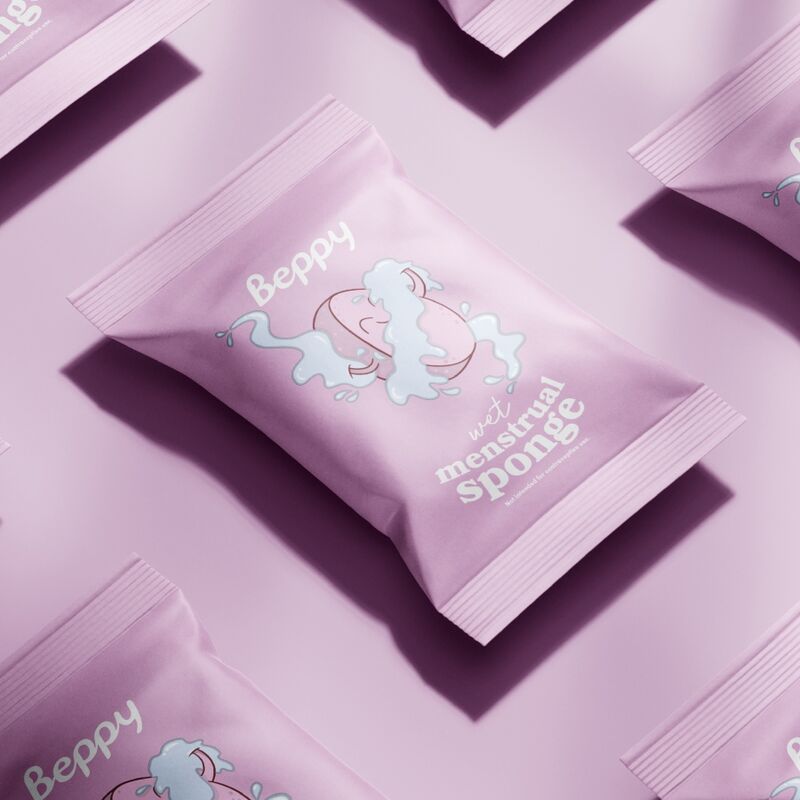 Beppy Éponges Menstruelles Soft + Comfort WET Boîte de 30