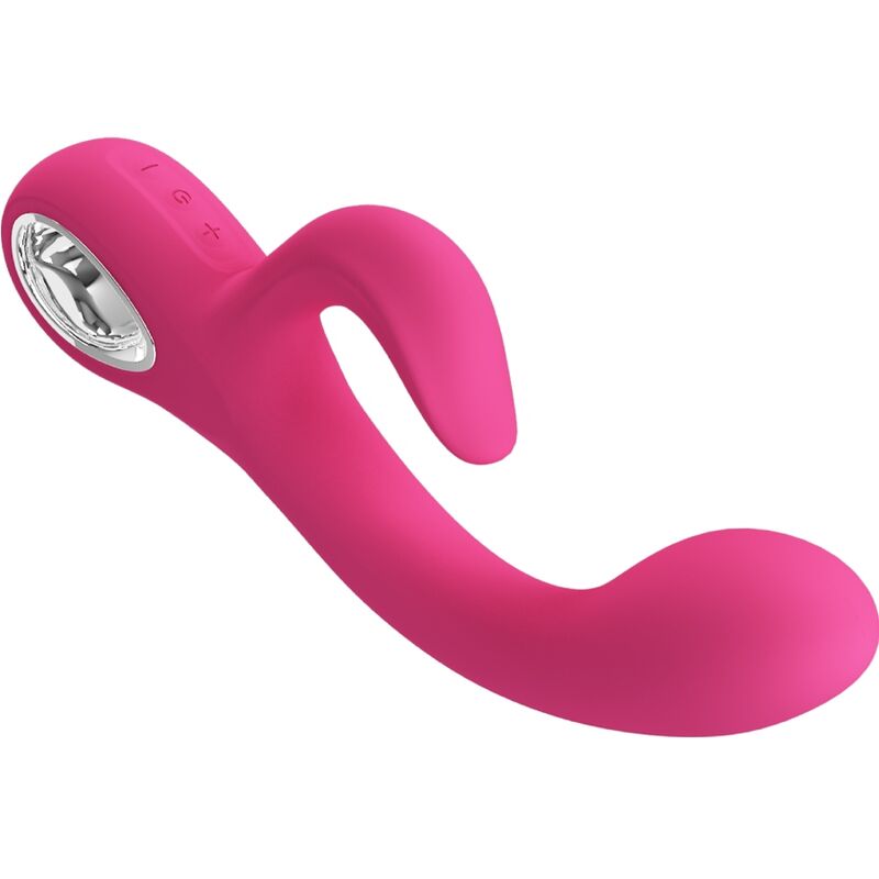 Pretty Love – Sextoy Rabbit Double Stimulation 12 Modes de Vibration Rose