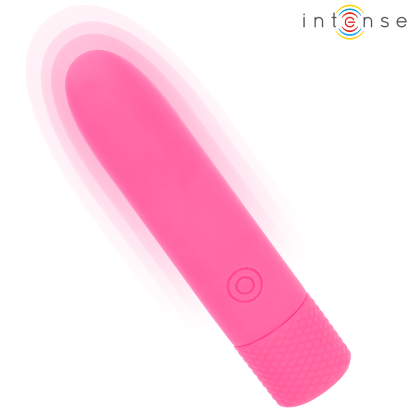 Intense - symone bullet vibrant rechargeable usb 8 vibrations rose 10 x 2,2 cm