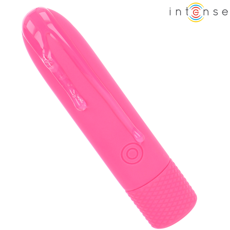 Intense - symone bullet vibrant rechargeable usb 8 vibrations rose 10 x 2,2 cm