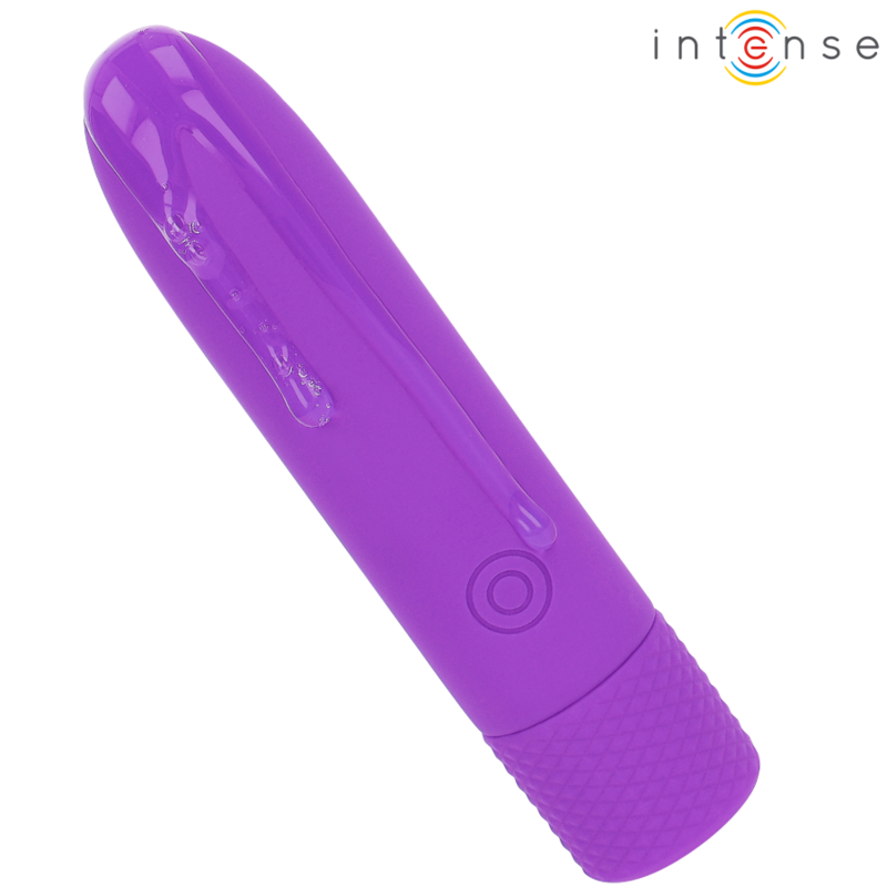Intense - symone bullet vibrant rechargeable usb 8 vibrations violet 10 x 2,2 cm