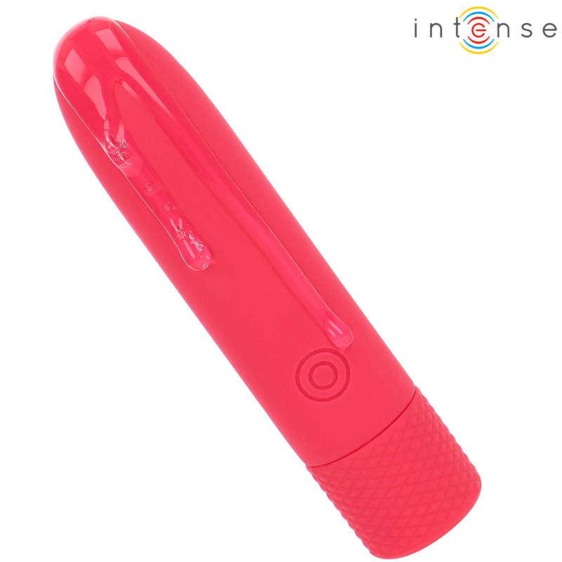 Intense - symone bullet vibrant rechargeable usb 8 vibrations rouge 10 x 2,2 cm