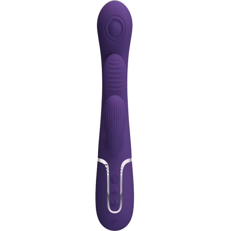 Pretty Love – Stimulateur Rabbit Multifonction 3 en 1 Shania Violet