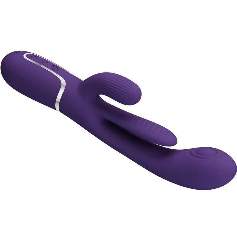 Pretty Love – Stimulateur Rabbit Multifonction 3 en 1 Shania Violet