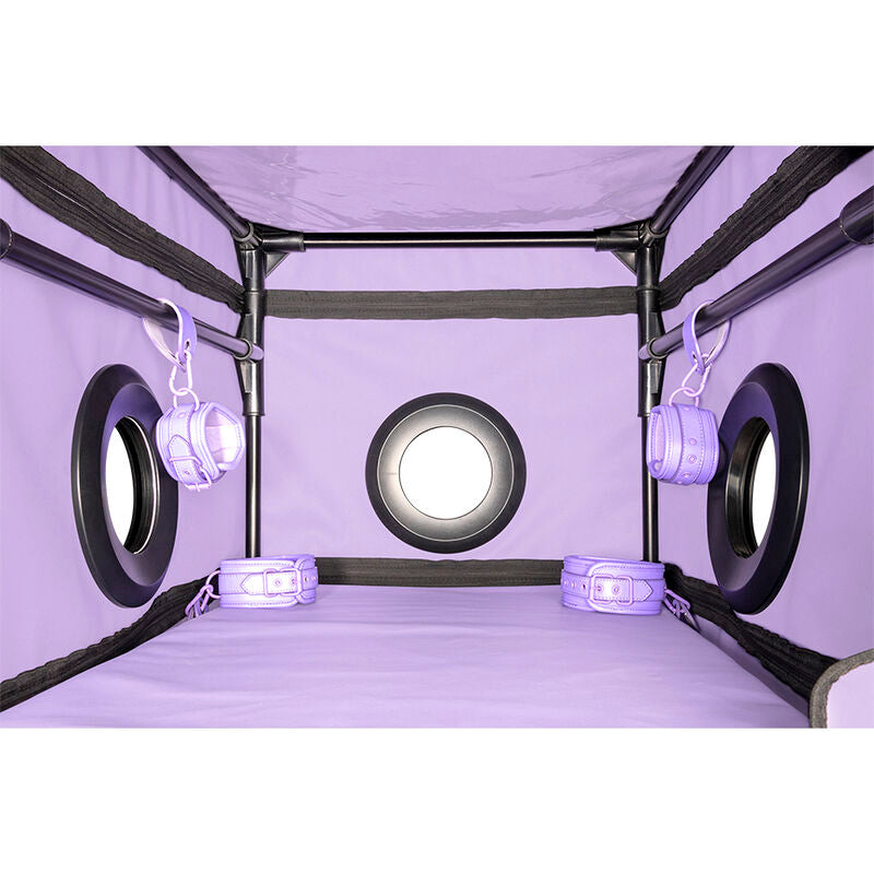 Secret Dome - Cabine BDSM Portable La Niche - Violet et Noir