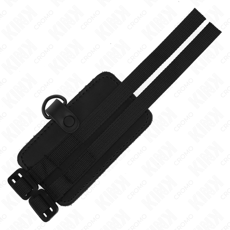 Kink - anneau pénis en cuir avec sangles réglables