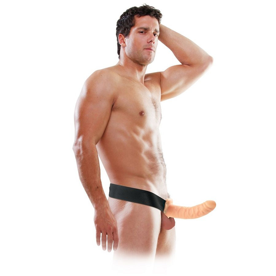 Fetish fantasy series - 19 cm creuse sangle-on naturel