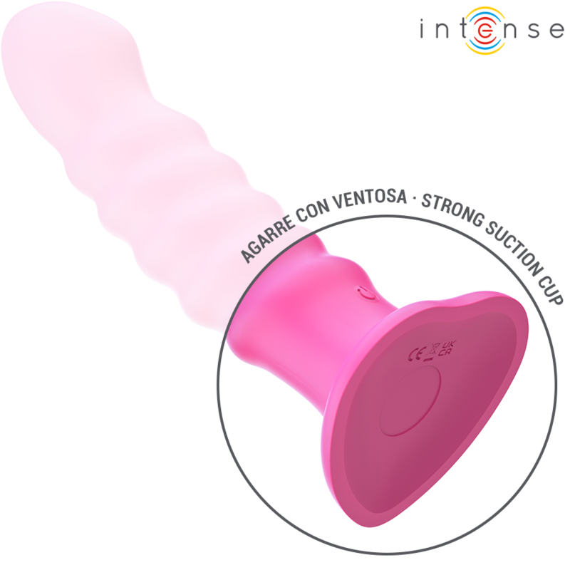 Intense - cindy vibrateur taille l design spirale 10 vibrations rose télécommande