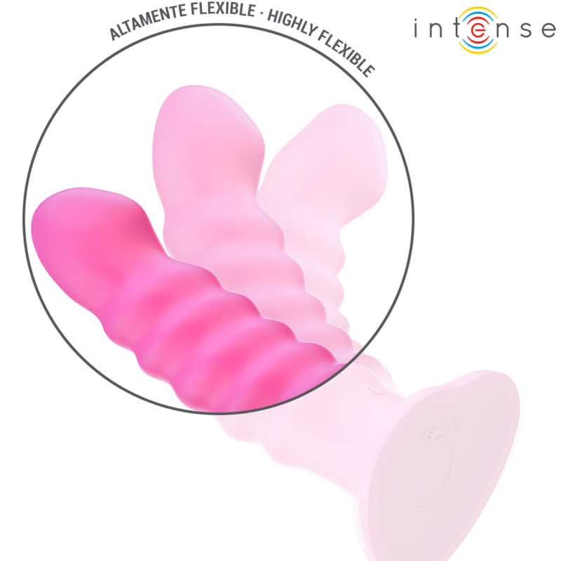 Intense - cindy vibrateur taille l design spirale 10 vibrations rose télécommande