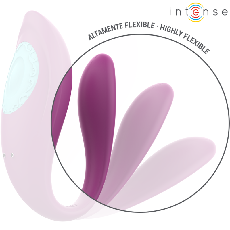 Intense – Stimulateur en U pour couple avec télécommande Annie – Violet