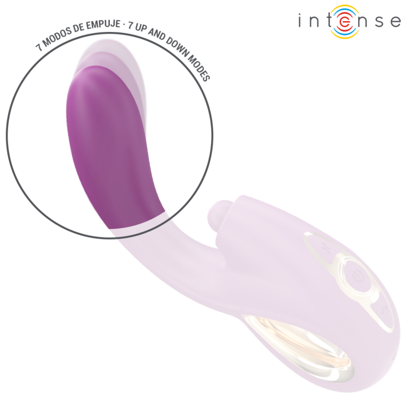 INTENSE - LALI VIBRATEUR MULTIFONCTION POINT G TAPPING & THRUST & VIBRATION VIOLET