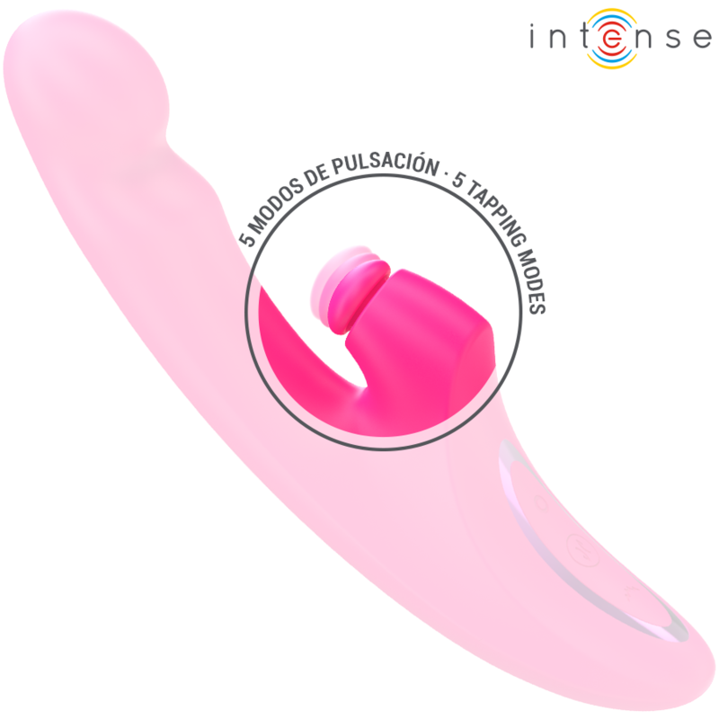 INTENSE - EMI VIBRATEUR 13,5 CM MULTIFONCTION 3 EN 1 10 VIBRATIONS ROSE