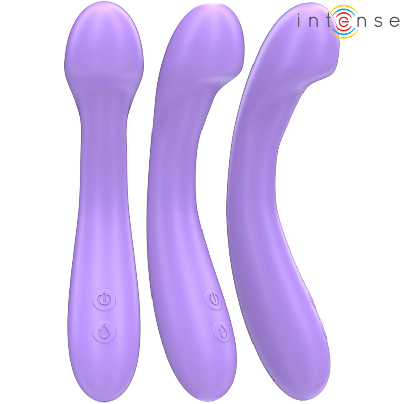 Intense - becky vibrateur 19 cm chauffant 7 vibrations violet