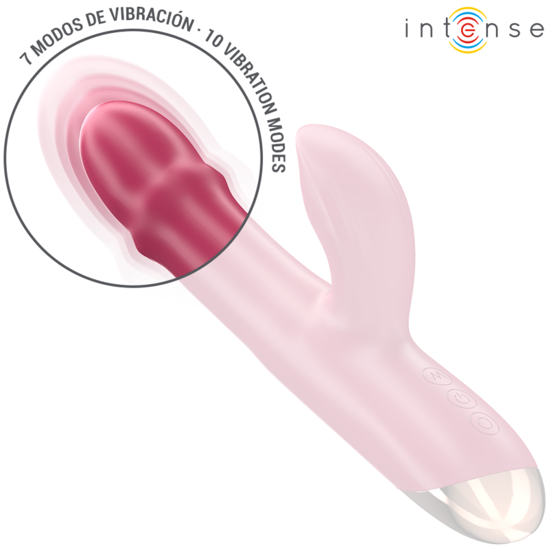 Intense - chloe vibrateur multifonction 3 en 1 rouge