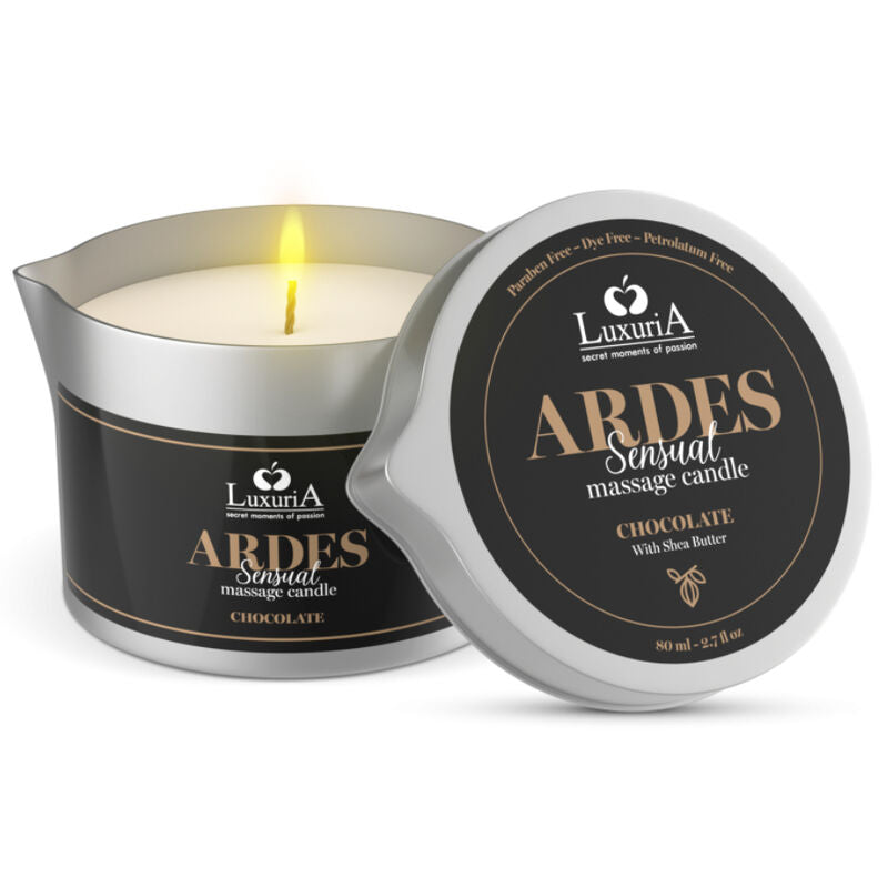 Intimateline -  Bougie de Massage au chocolat Luxuria Ardes