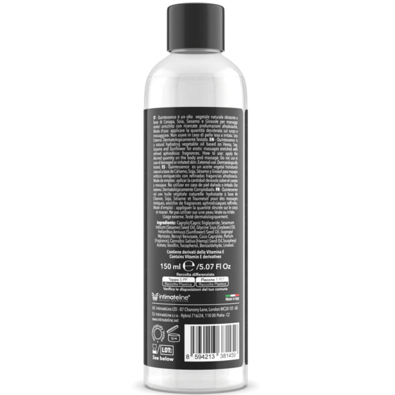 Intimateline luxuria - huile de massage chocolat 150 ml