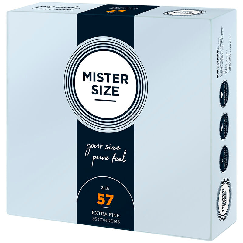 Mister size - préservatif taille l 57 mm (36 unités)