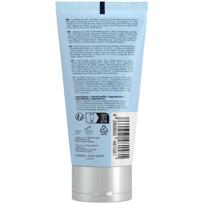 Mister size - lubrifiant bio 100 ml