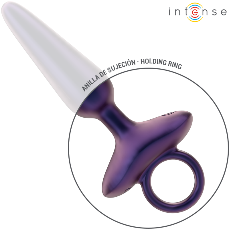 INTENSE - MARLON PLUG ANAL VIBRANT MODÈLE 4 TÉLÉCOMMANDE