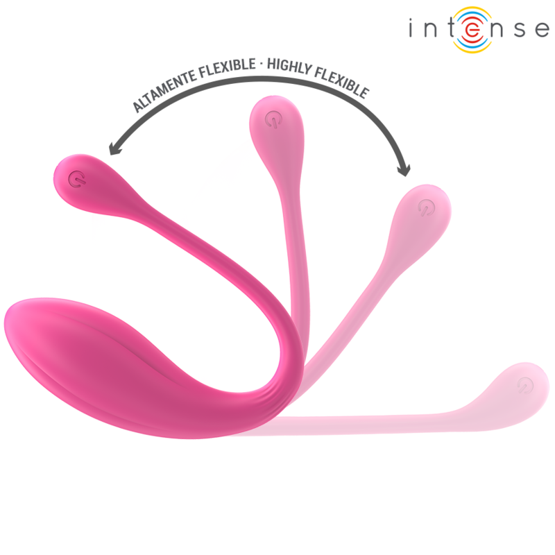 Intense - janice u vibrateur double stimulation 10 vibrations rose télécommande